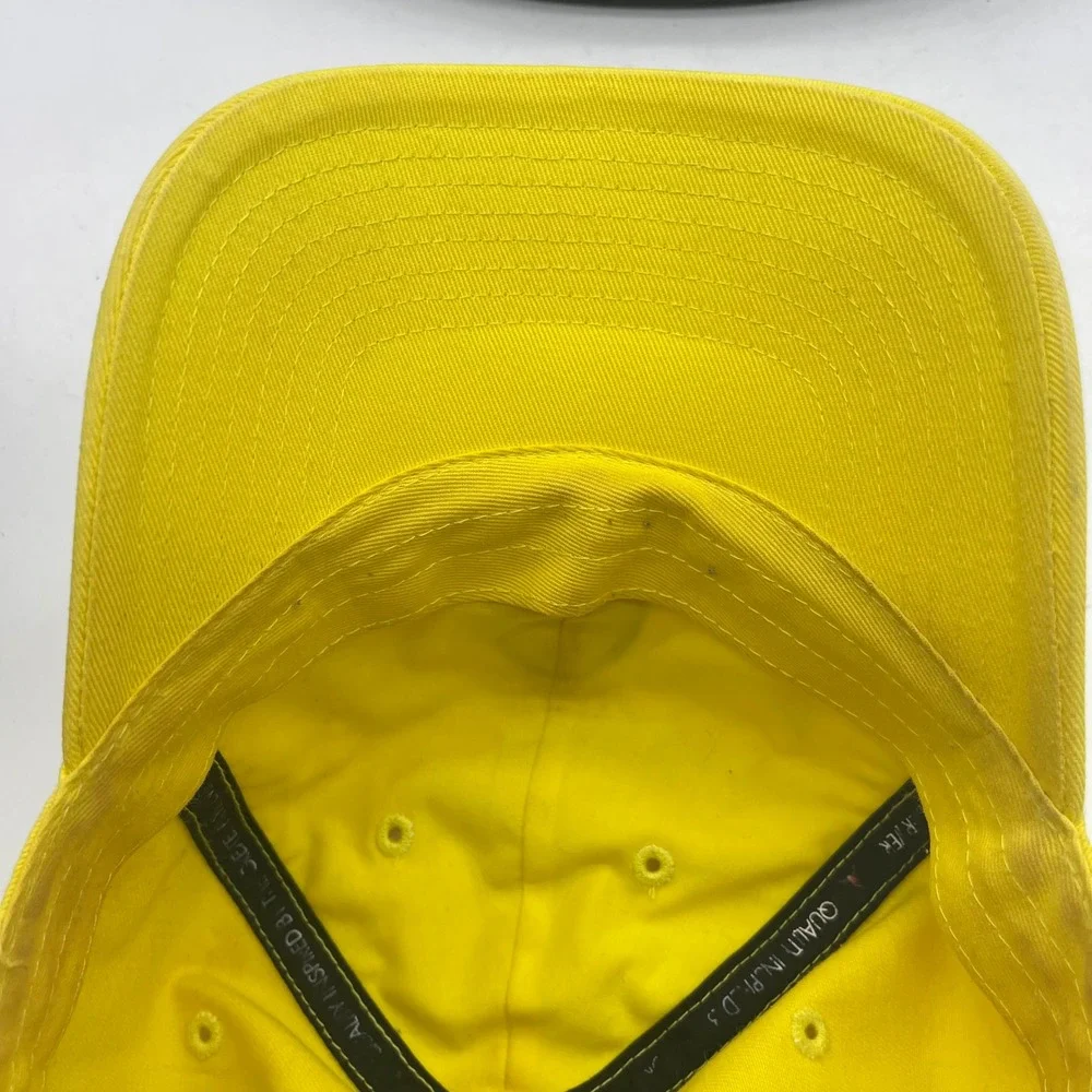 Jordan SU0110-CCH OSFM Hat Yellow Adjustable Heritage86 Remaster Patch Ball Cap